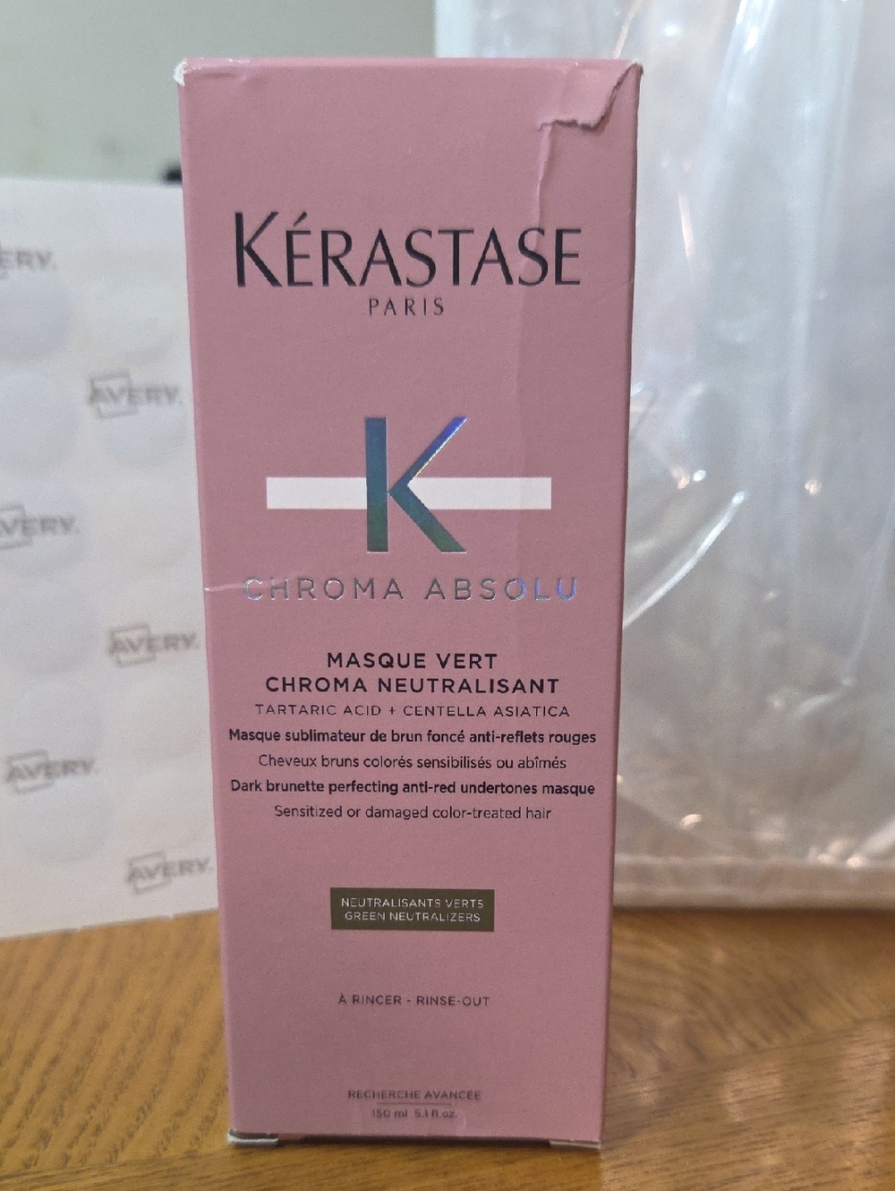Kérastase Chroma Absolu Masque Vert - Pink Packaging
